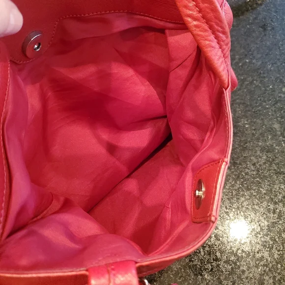 Giani Bernini red shoulder bag - Picture 4 of 9